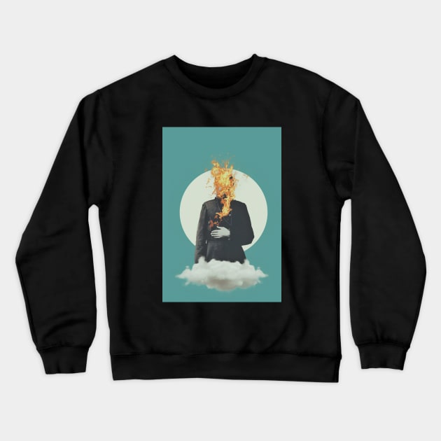 Fire Crewneck Sweatshirt by SilentSpace